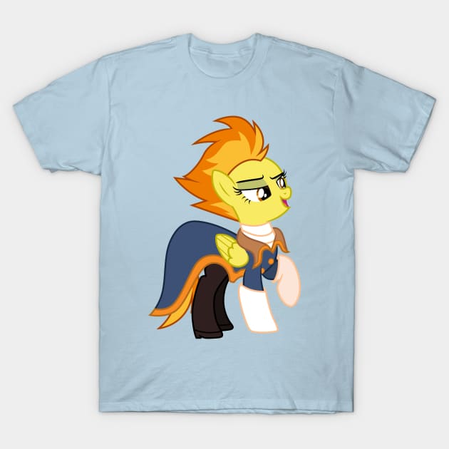 Spitfire as Captain Amelia T-Shirt by CloudyGlow